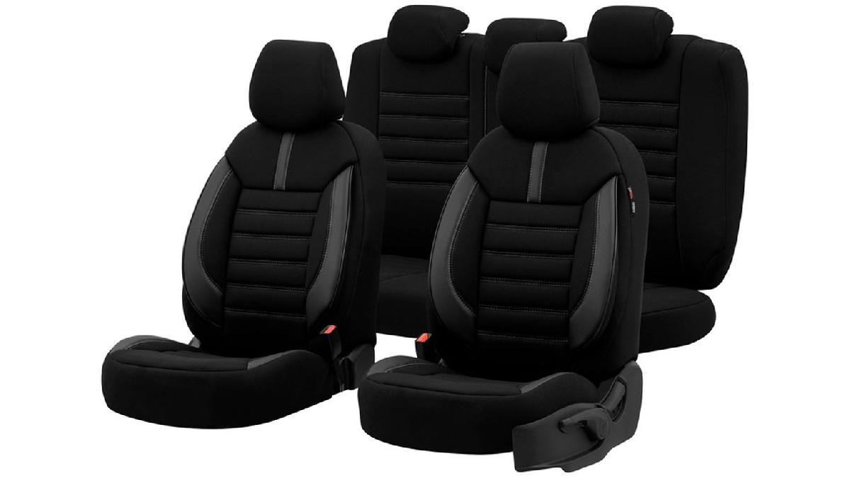 Housse+de+si%C3%A8ges+universel+en+textile%2Fcuir+%27Limited%27+Noir+%2B+Surpiq%C3%BBres+gris+-+11-pi%C3%A8ces+-+adapt%C3%A9+aux+Side-Airbags